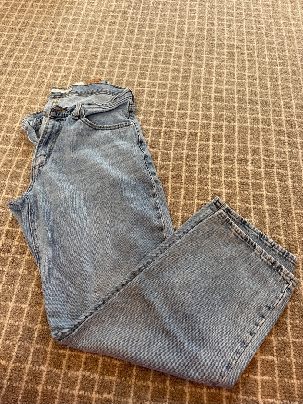 Levi's Light Blue Straight Leg Jeans